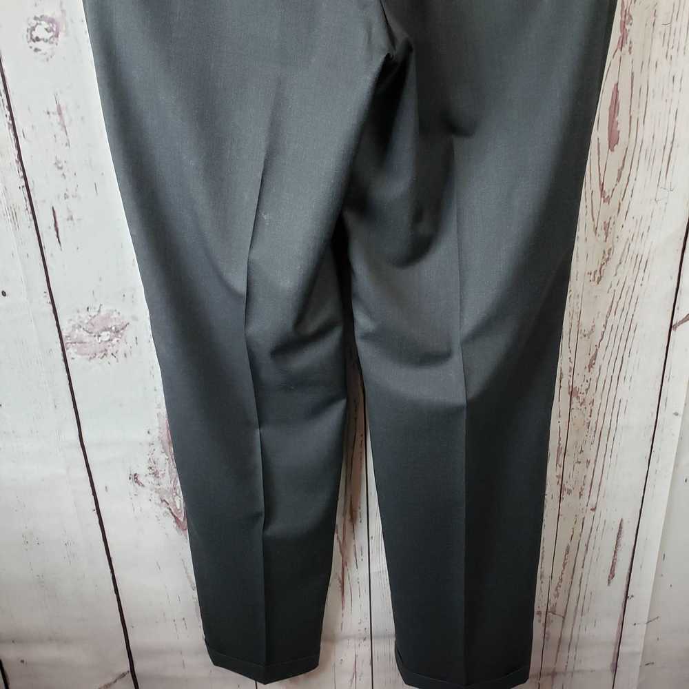 Corbin Corbin Dress Pants Mens Size 35 Flat Front… - image 5