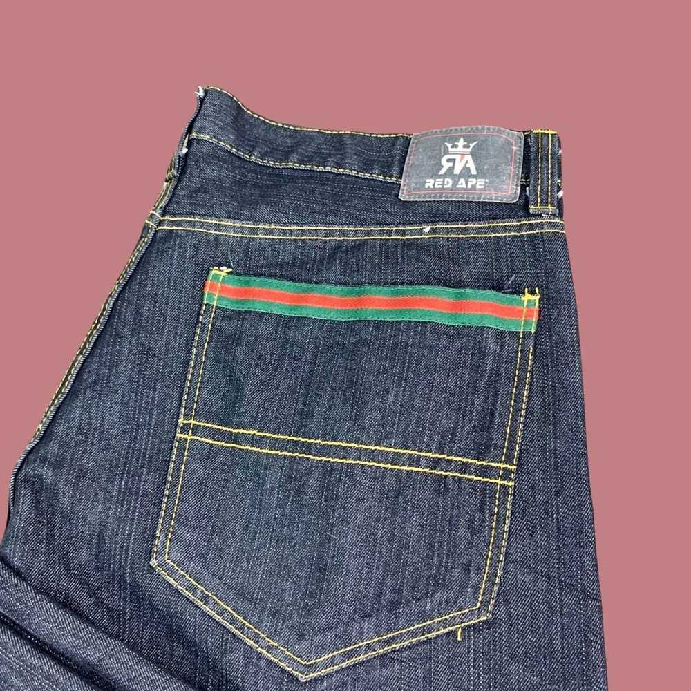 Vintage Vintage y2k embellished baggy jeans - image 2