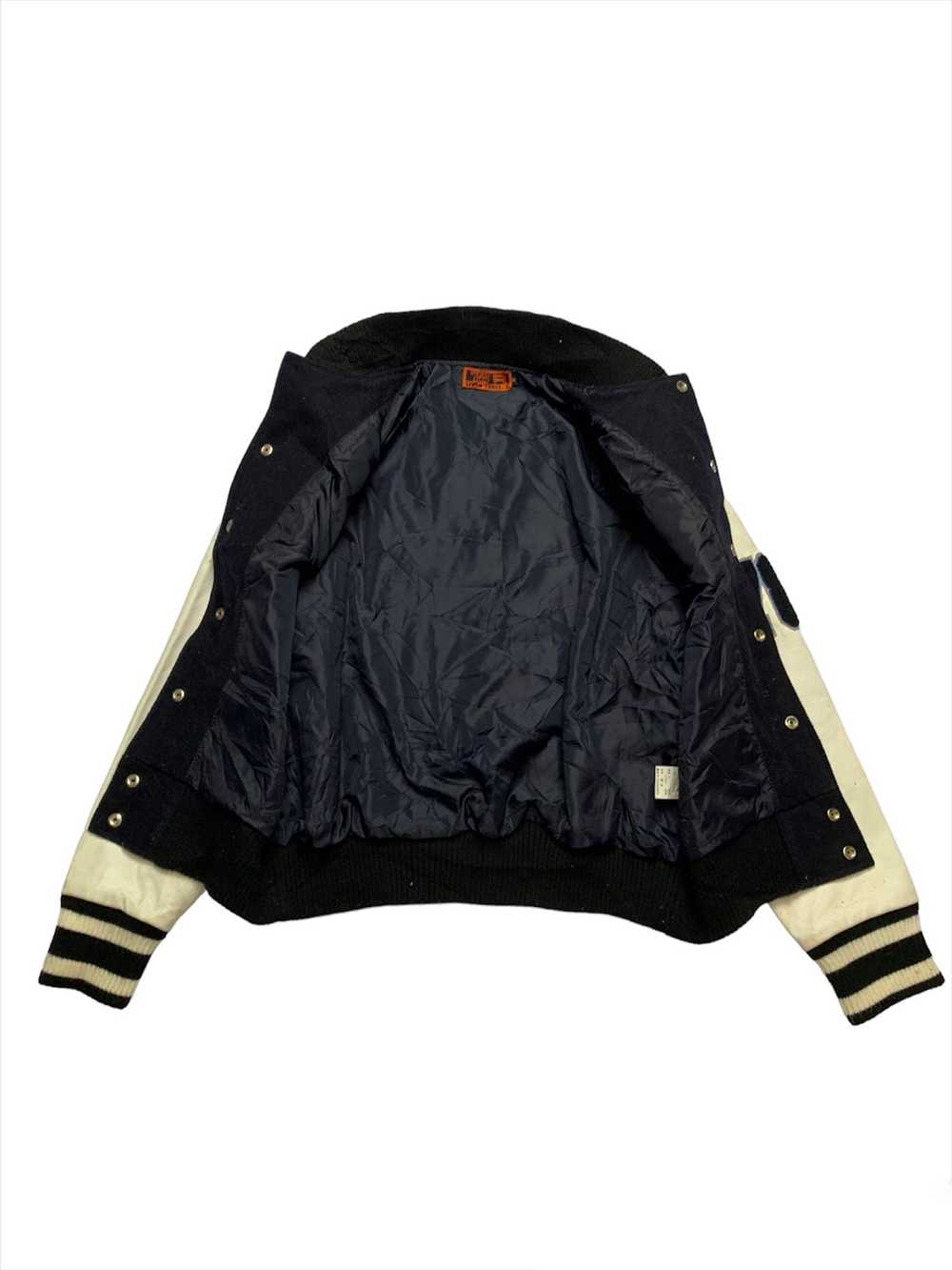 Japanese Brand × Varsity Jacket Vintage Seven Thr… - image 3
