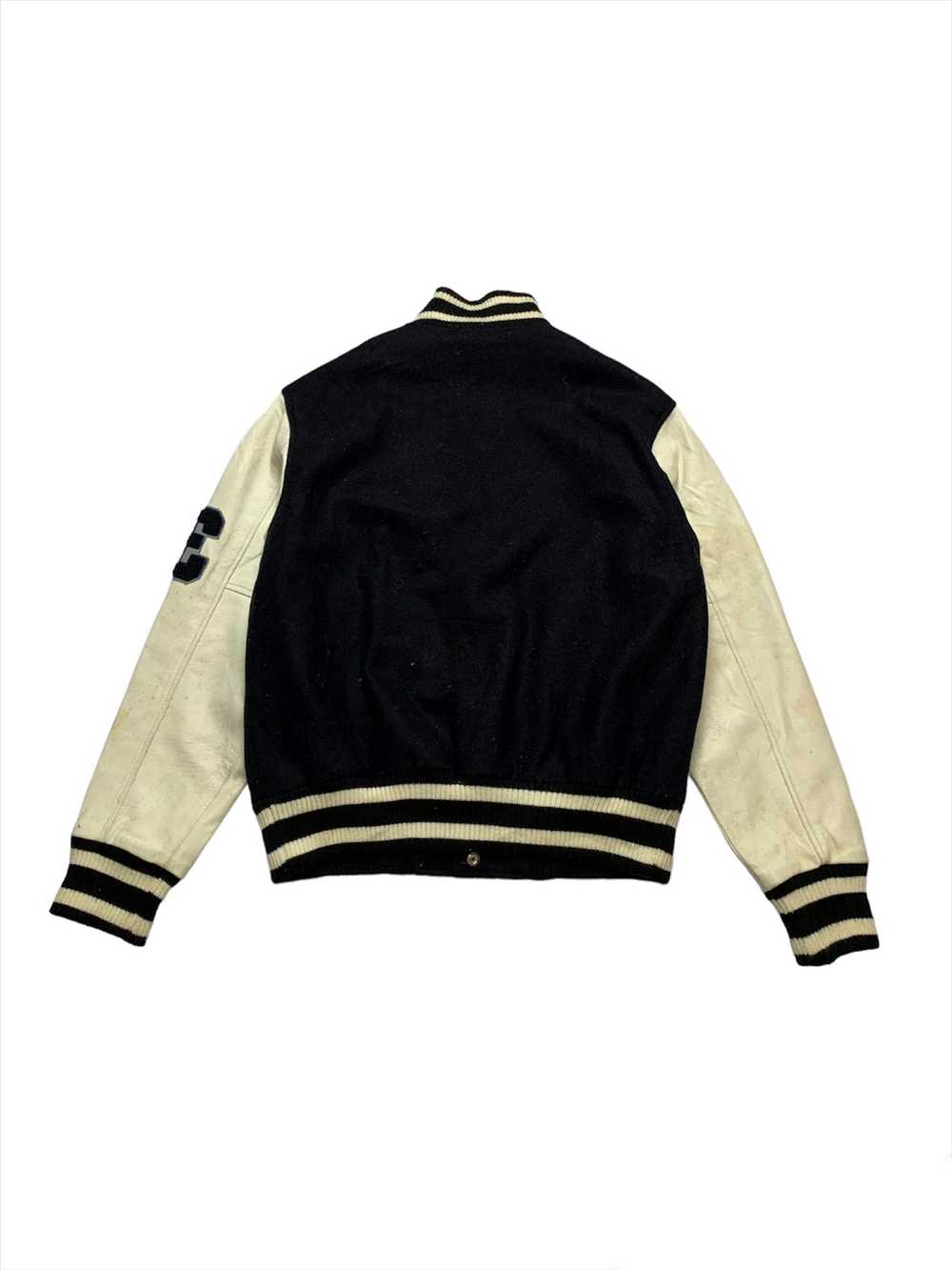 Japanese Brand × Varsity Jacket Vintage Seven Thr… - image 4