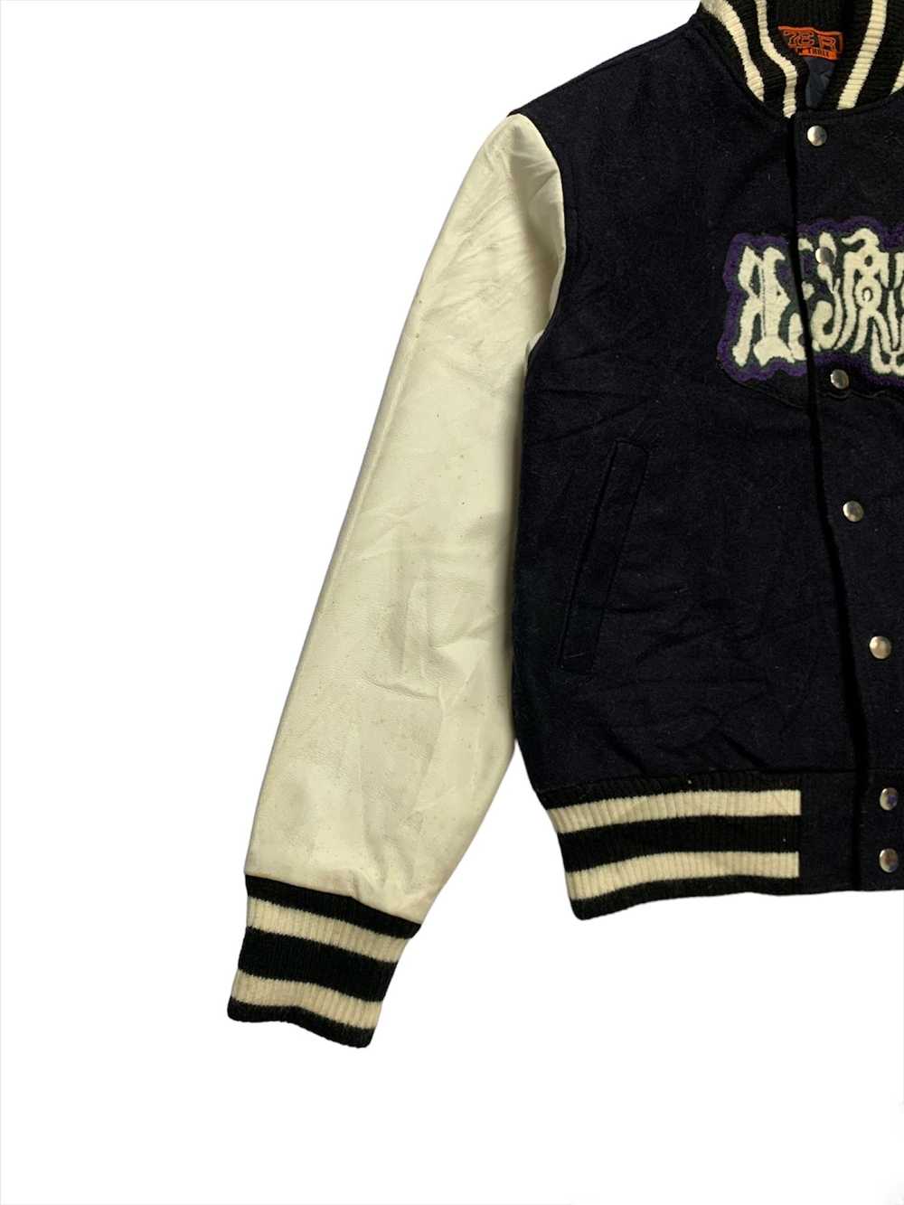 Japanese Brand × Varsity Jacket Vintage Seven Thr… - image 5