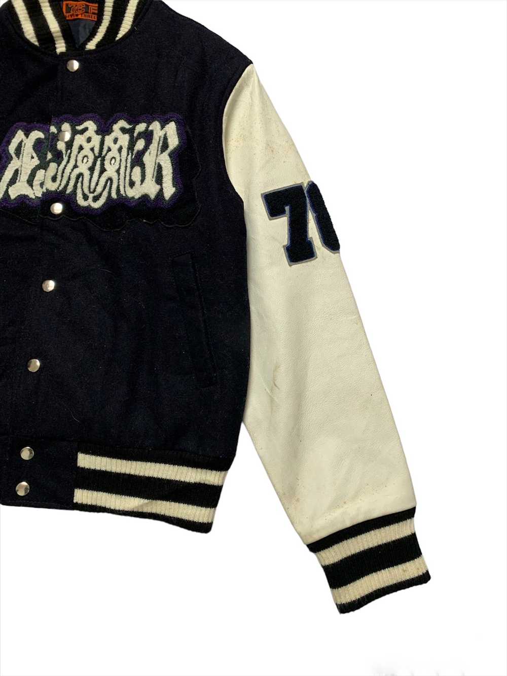 Japanese Brand × Varsity Jacket Vintage Seven Thr… - image 6