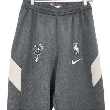 Nike Authentic NBA Nike Milwaukee Bucks grey tear… - image 1