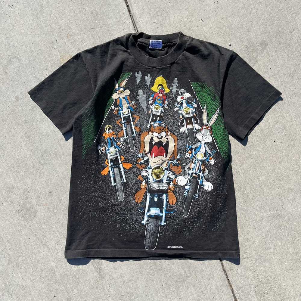 Vintage Vintage 1993 Looney Tunes Motorcycle Ride… - image 8