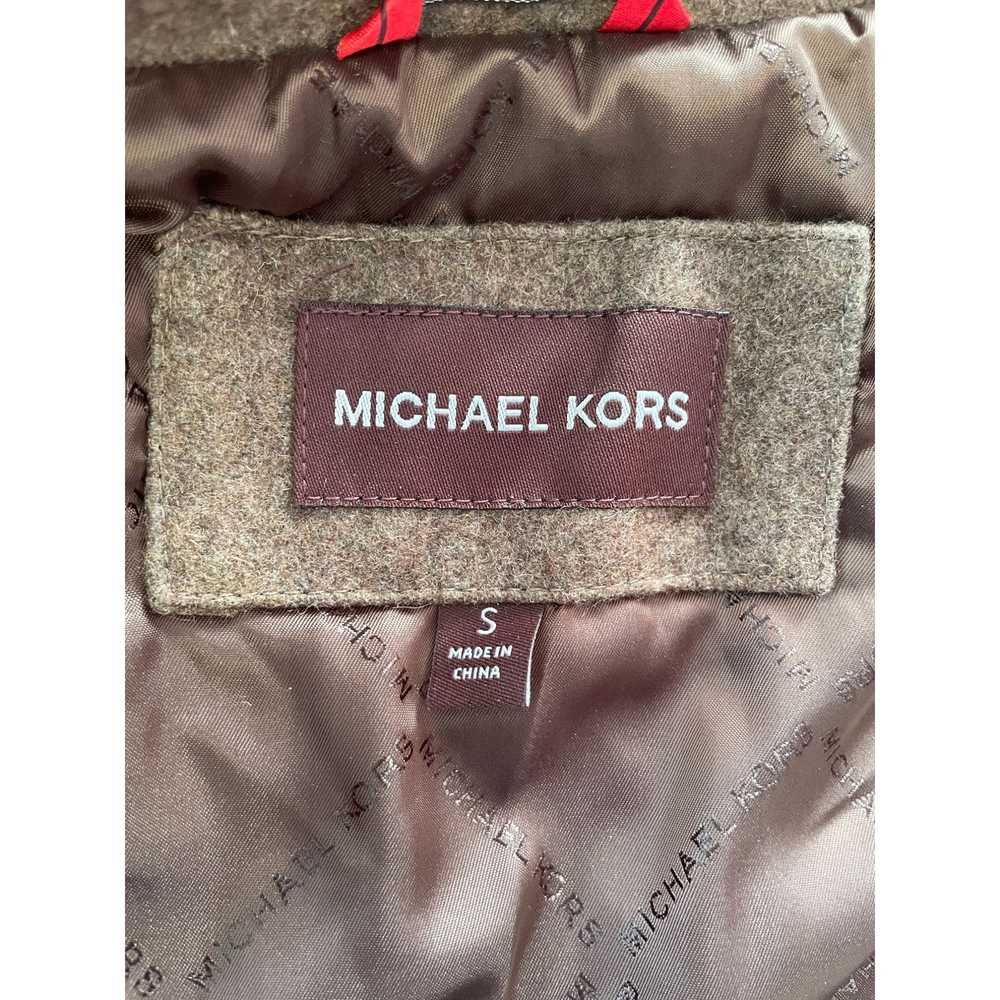 Michael Kors Michael Kors Brown Wool 3 Button Coa… - image 3