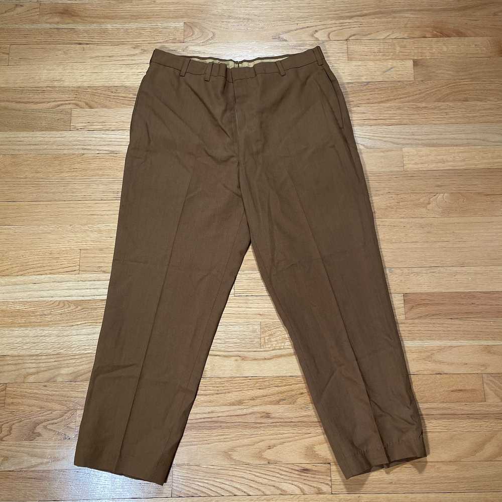 Levi's Vintage 70s Golden Brown Mr Levi's Slacks … - image 1