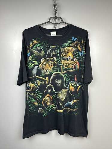 90s Jungle Print T-Shirt - Gem