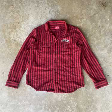 Supreme Supreme Striped Flannel - image 1