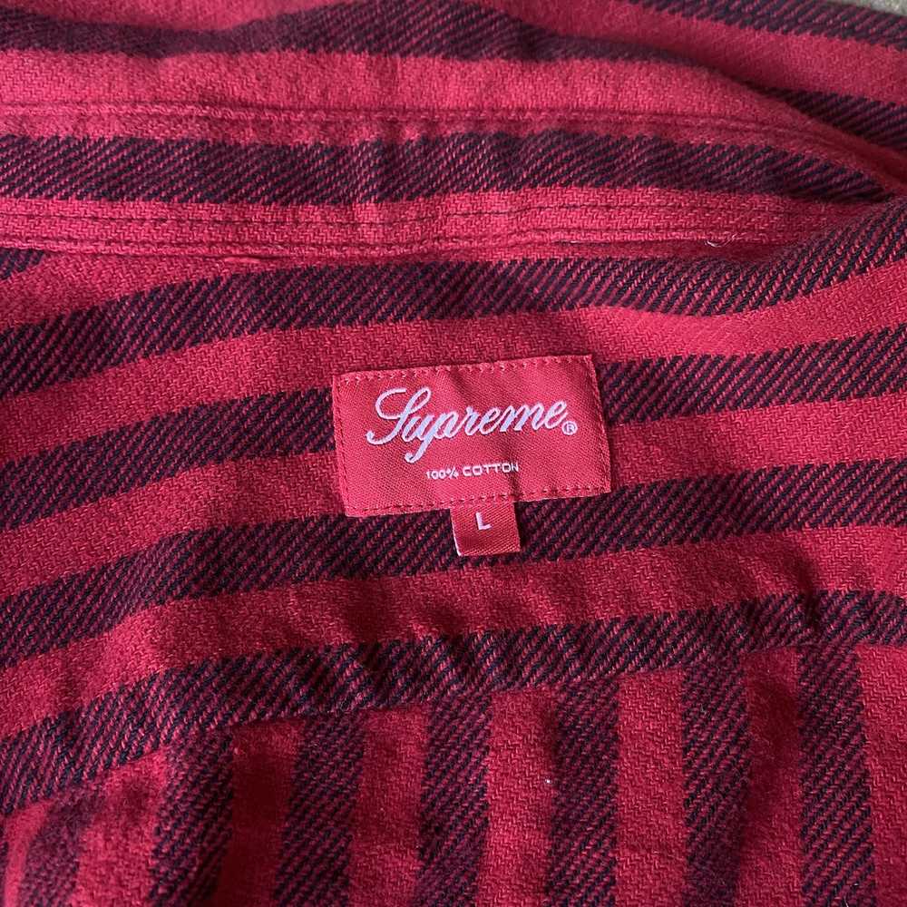 Supreme Supreme Striped Flannel - image 3