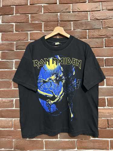 Iron Maiden × Rock Tees × Vintage Vintage 90s 199… - image 1