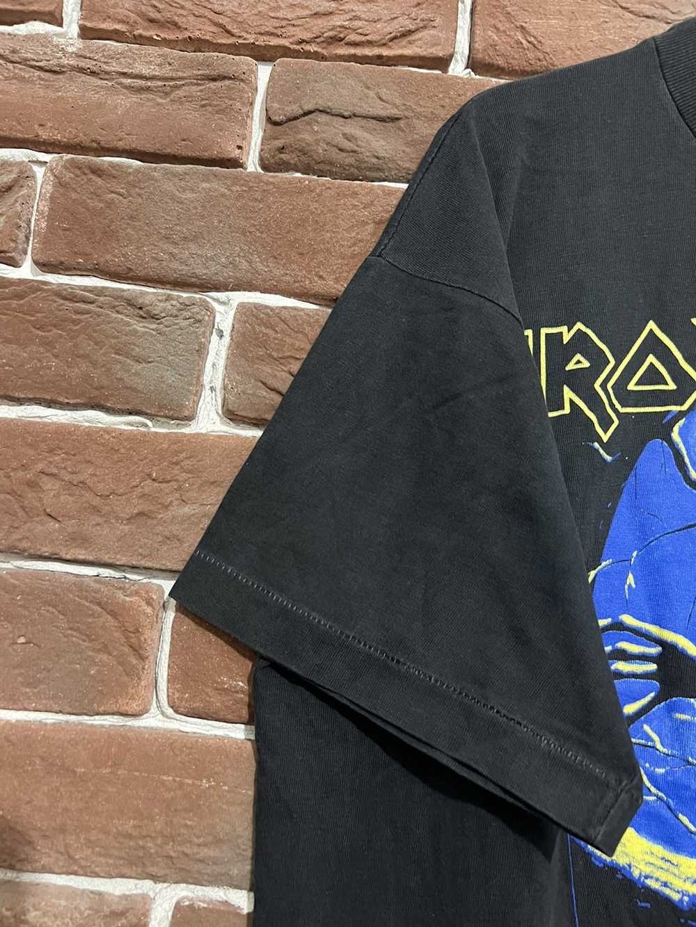 Iron Maiden × Rock Tees × Vintage Vintage 90s 199… - image 4