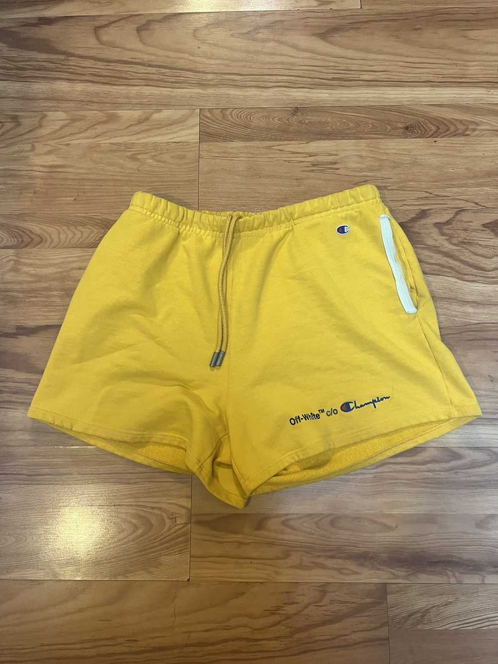 Off-White *LAST DROP Off-White Champion Shorts - image 1