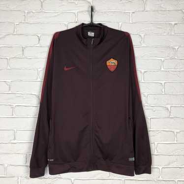 Nike × Soccer Jersey Nike AS Roma track jacket - image 1