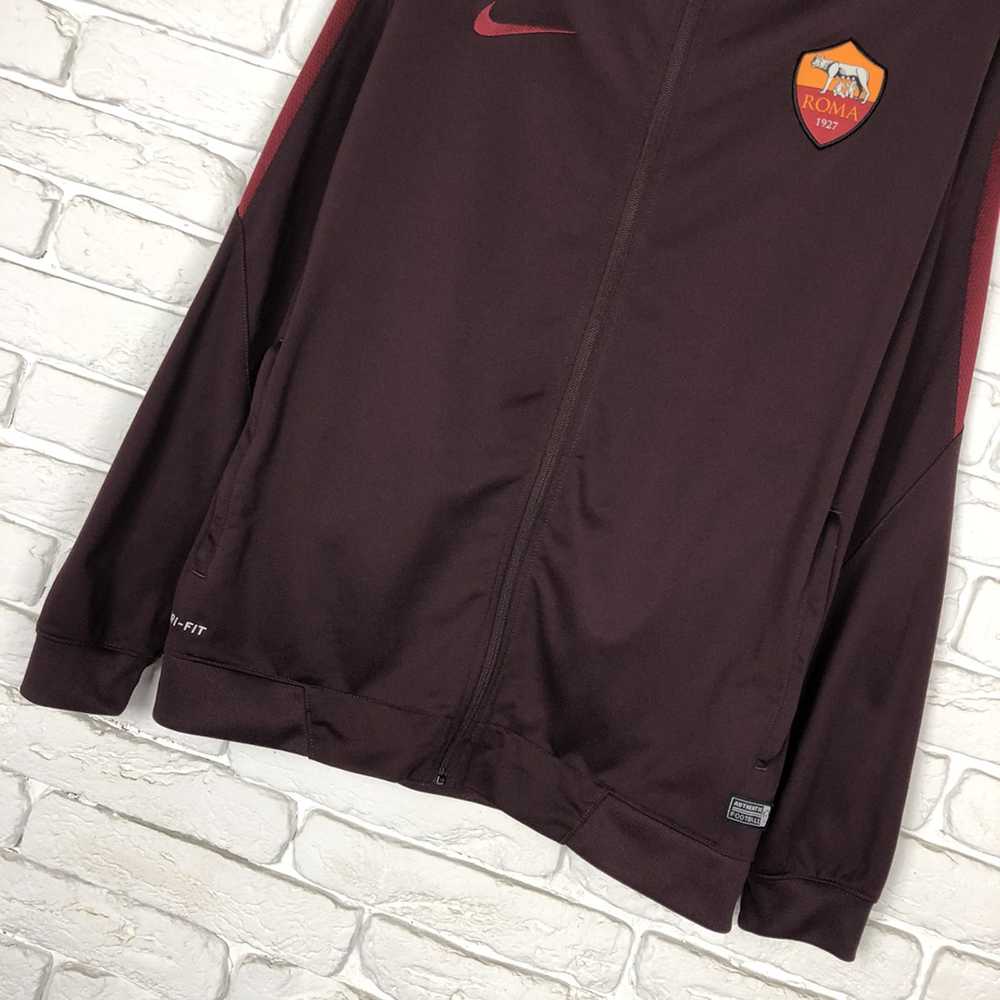 Nike × Soccer Jersey Nike AS Roma track jacket - image 3