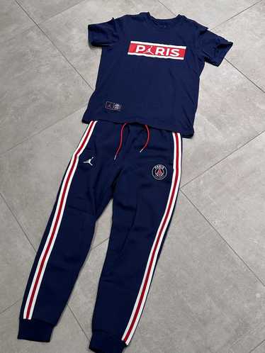 Jordan Brand Paris Soccer Shirt & Sweats