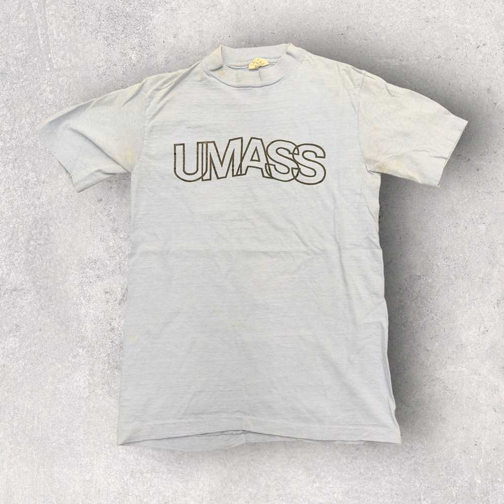 Collegiate × Hanes × Vintage Vintage UMASS tee - image 1