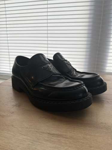 Prada Prada Black Leather Loafer - image 1