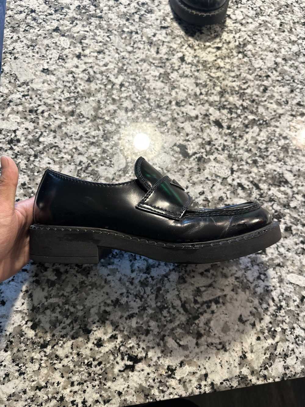 Prada Prada Black Leather Loafer - image 3