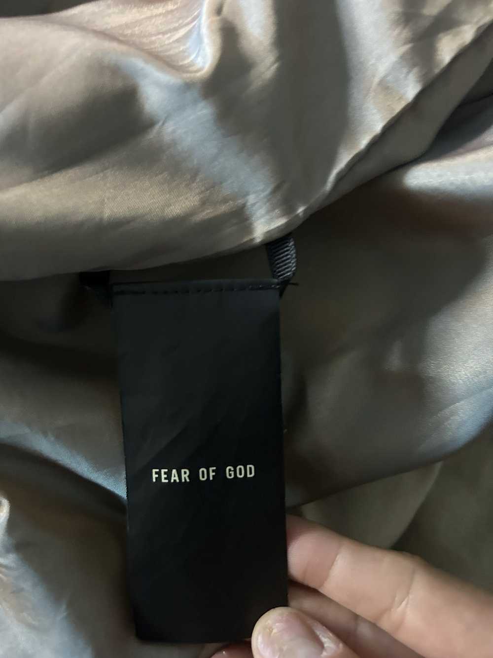 Fear of God Fear of God Baseball Jacket - image 9