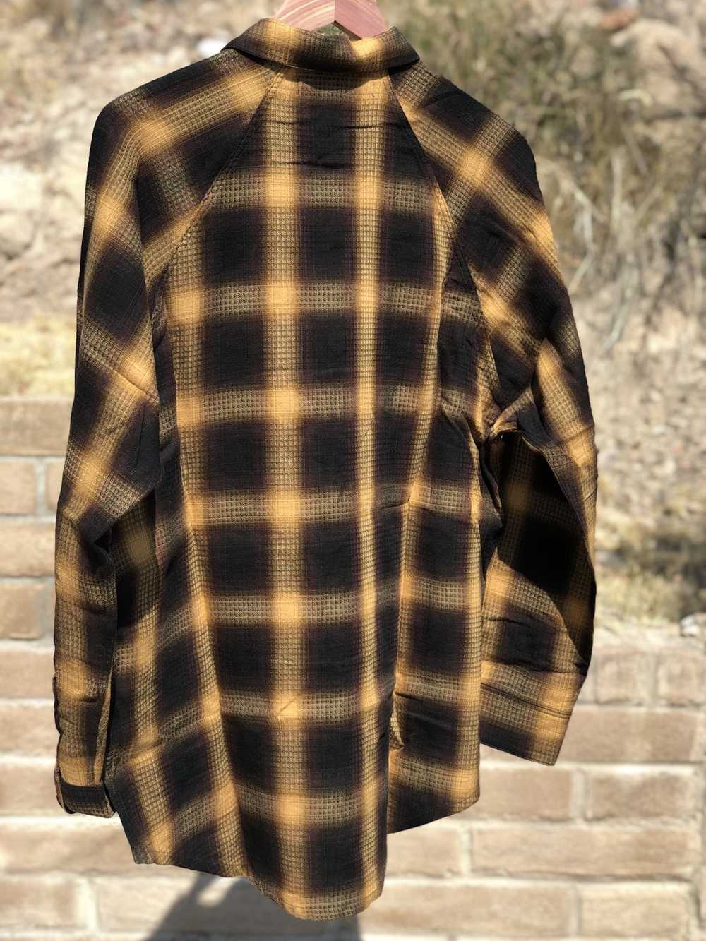 Mr. Completely Flannel Shadow GOLD PLAID - image 4