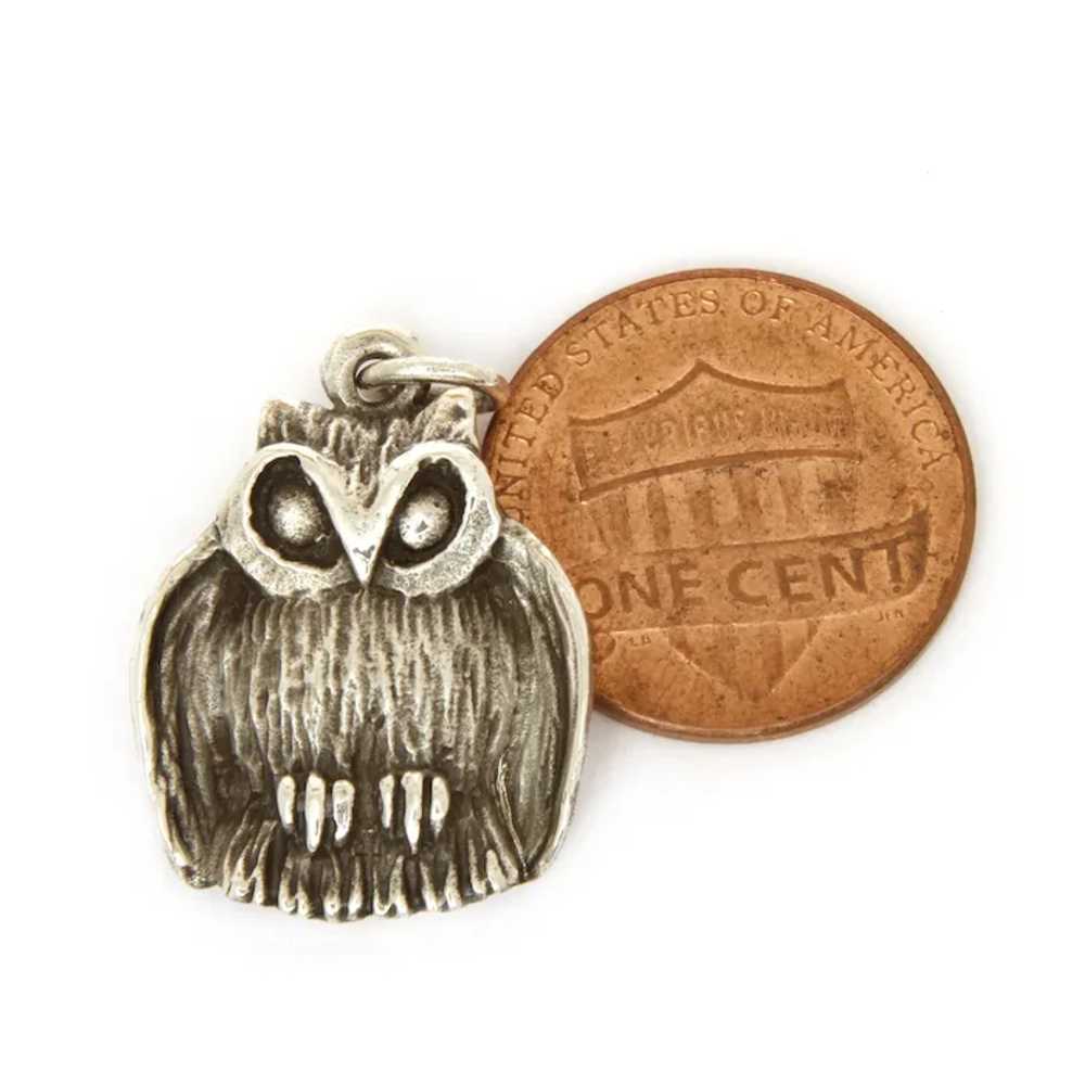 James Avery Sterling Owl Pendant or Large Charm R… - image 3