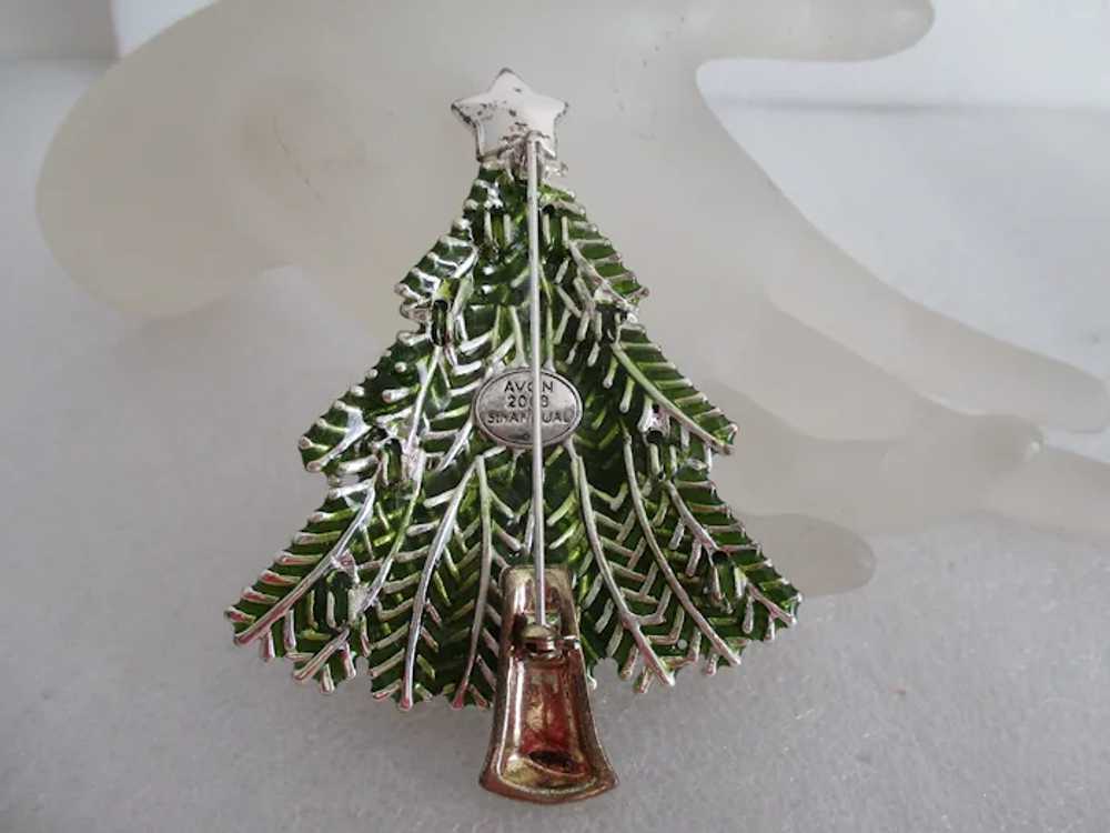 Avon Christmas Tree Pin 5th Annual NIB - image 6