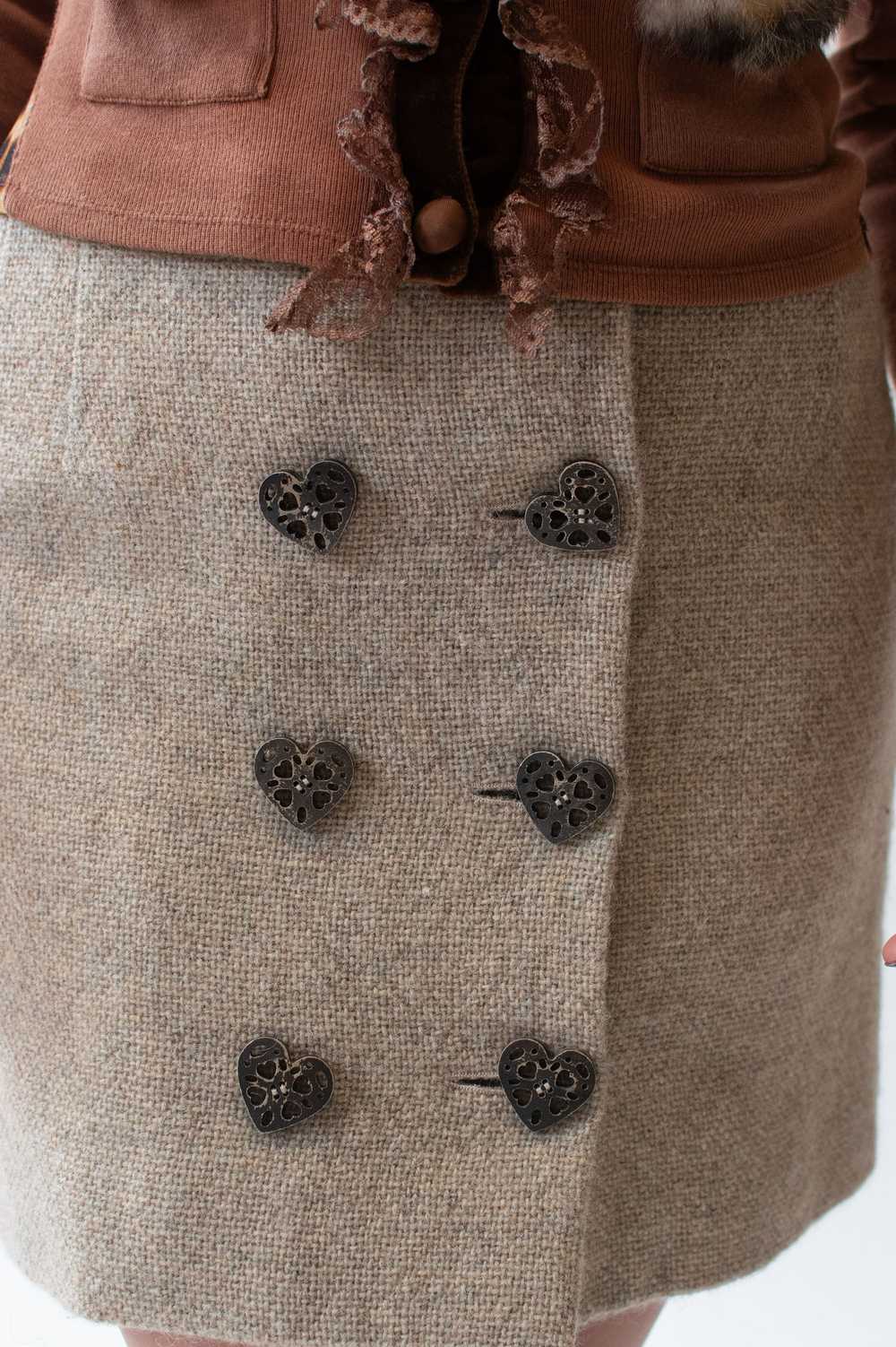 1990s Mini Skirt | Moschino - image 2