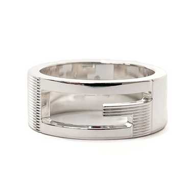 アクセサリー GUCCI Branded G Cutout Logo Silver Ring GUCCI Ring Branded Cutout G Silver925 #US 5 Silver Women