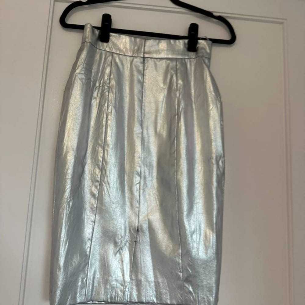 Chanel Glitter mid-length skirt - image 2