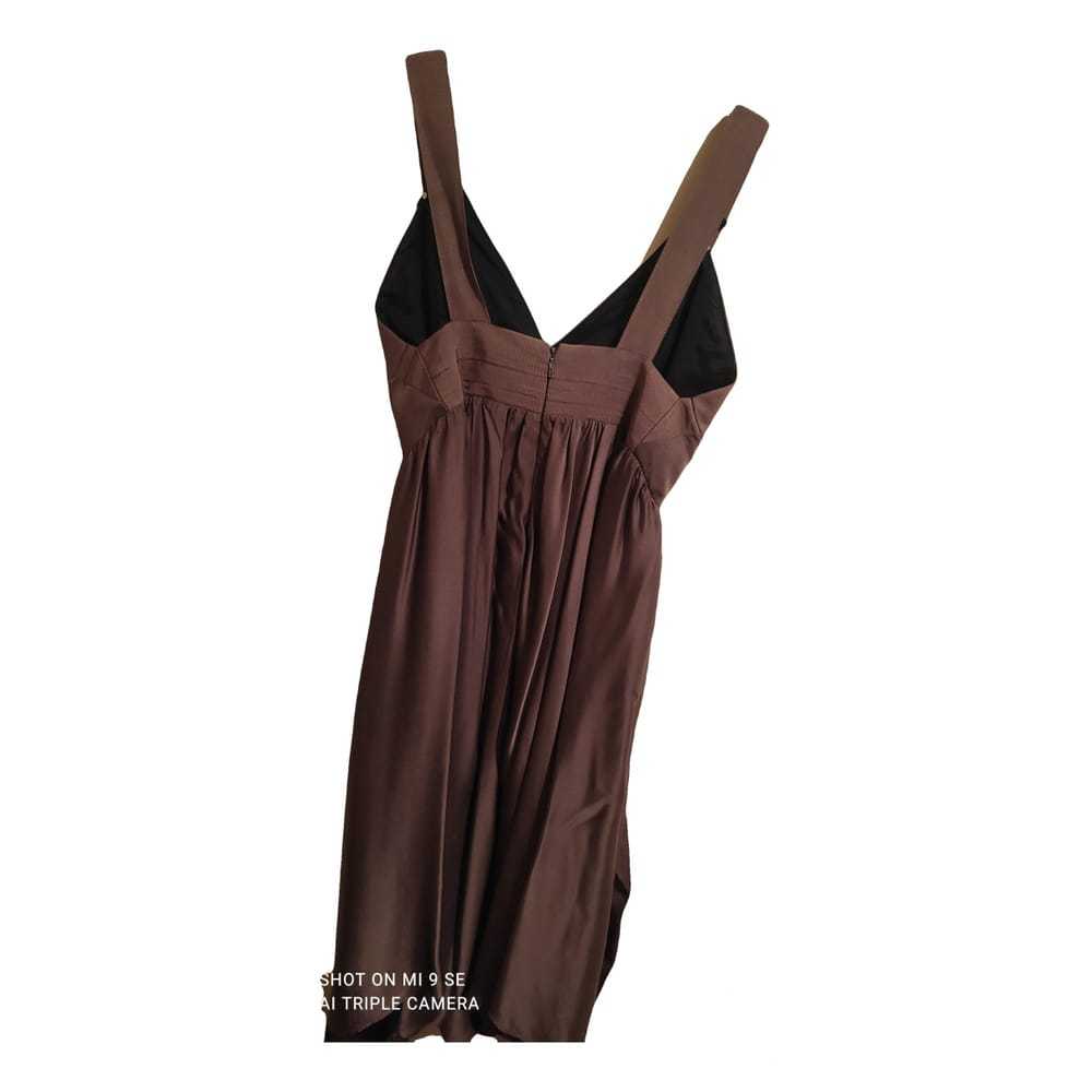 Carolina Herrera Silk mid-length dress - image 2