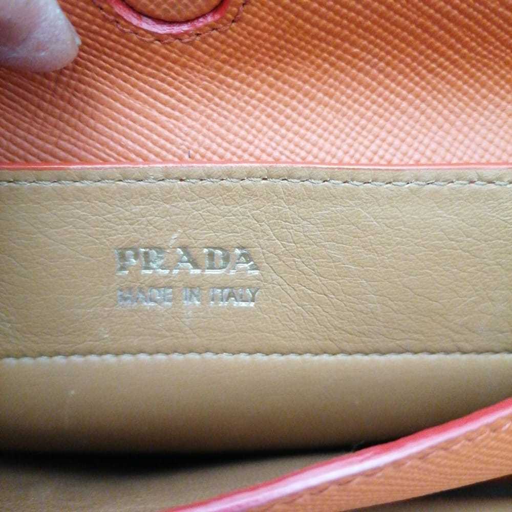 Prada Bibliothèque leather tote - image 3