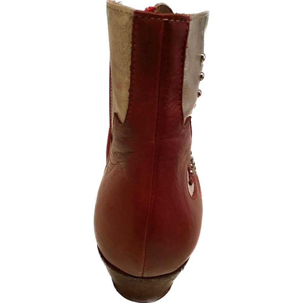 Elena Iachi Leather western boots - image 5