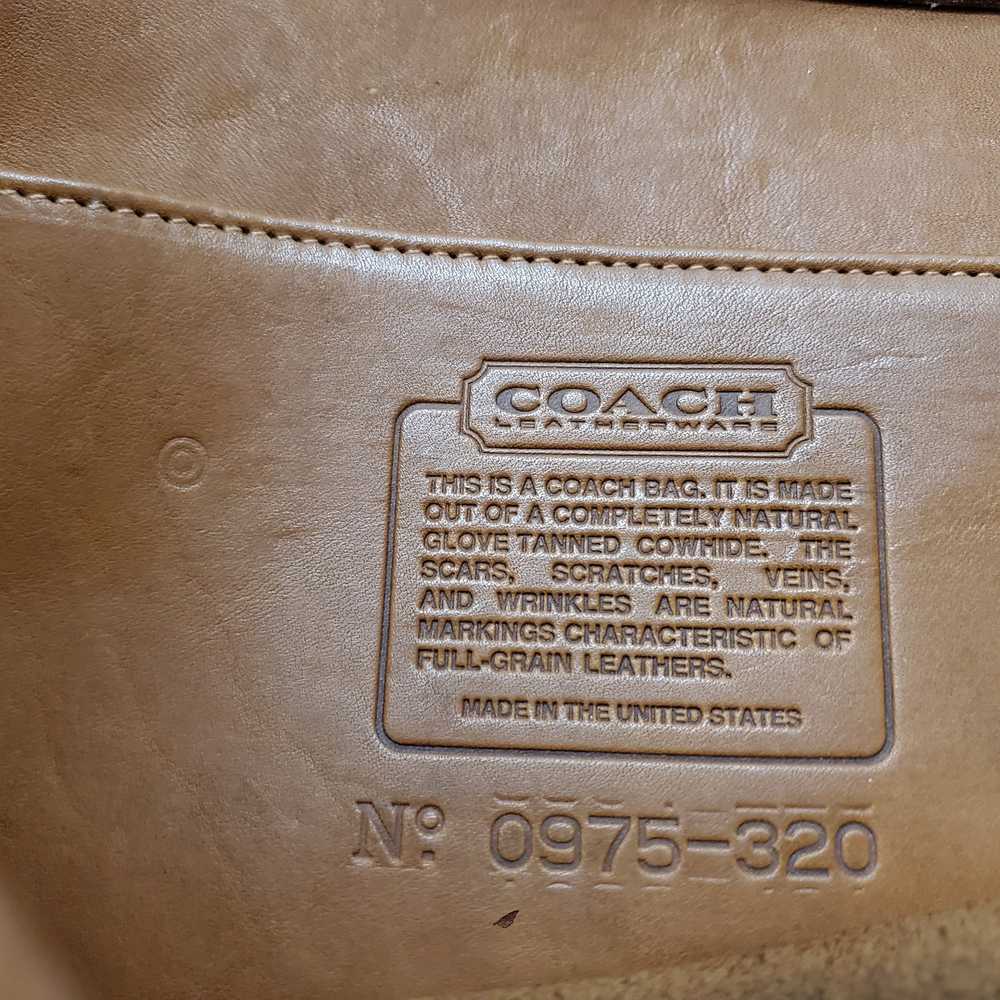 1970s Vintage Coach Leatherware Camel Brown Cross… - image 6