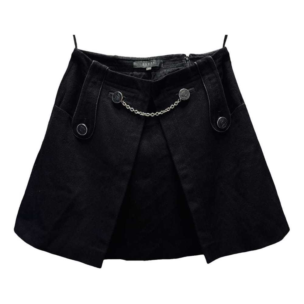 Gucci Wool mini skirt - image 1