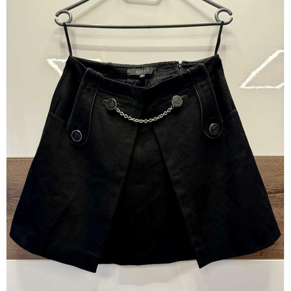 Gucci Wool mini skirt - image 6