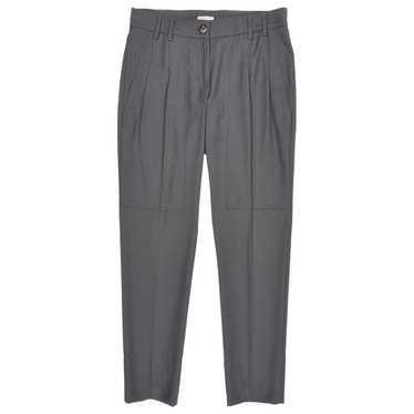 Brunello Cucinelli Wool slim pants - image 1