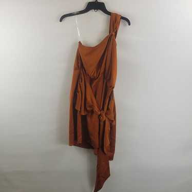 Gia/Irl Women Copper Sleeveless Dress L NWT - image 1