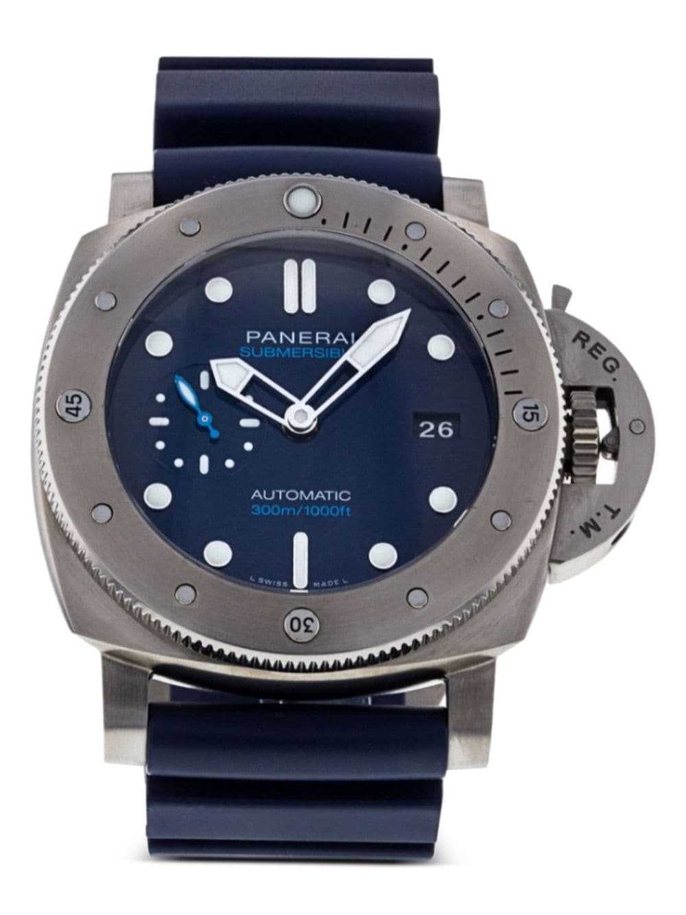 Panerai pre-owned Submersible 47mm - Blue - image 2
