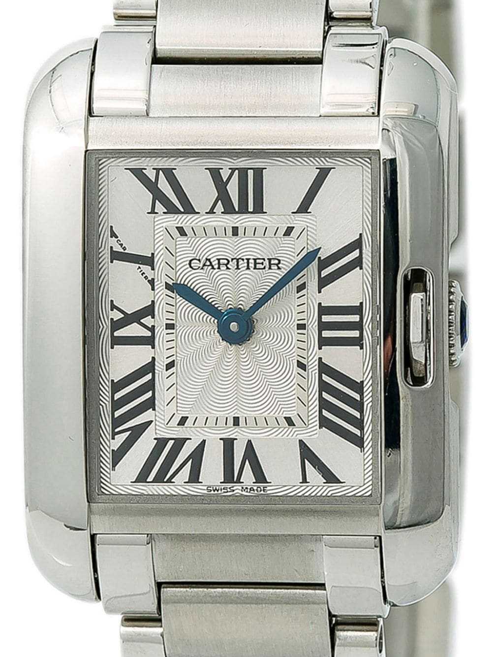 Cartier pre-owned Tank Anglaise 23mm - White - image 2