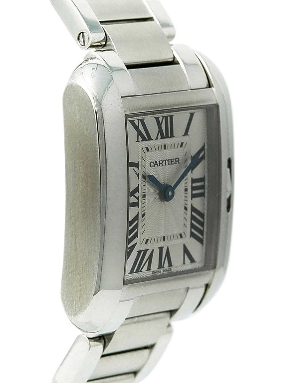Cartier pre-owned Tank Anglaise 23mm - White - image 4