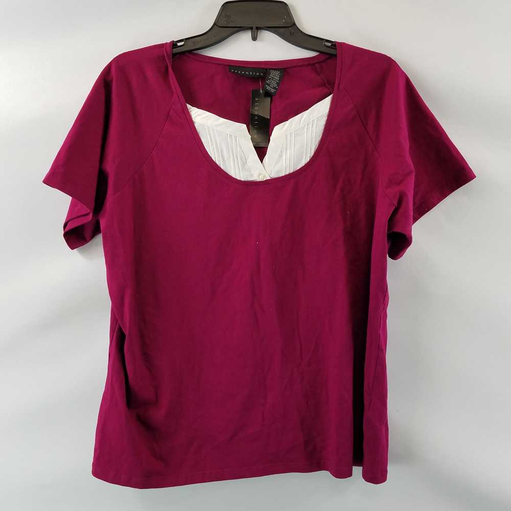 Attention Blouse Mulberry XL - image 1