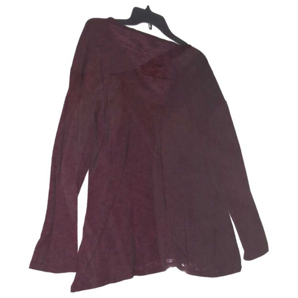 Juicy Couture Womens Dark Purple Solid Long Sleev… - image 6