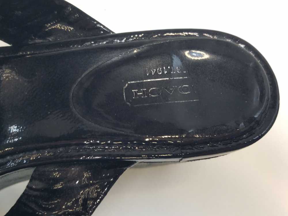 Coach Platform Sandals Women Color Black Size 8B - image 7