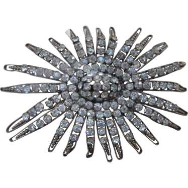 Older Vintage Paste Embellishment Circa 1930 Dres… - image 1