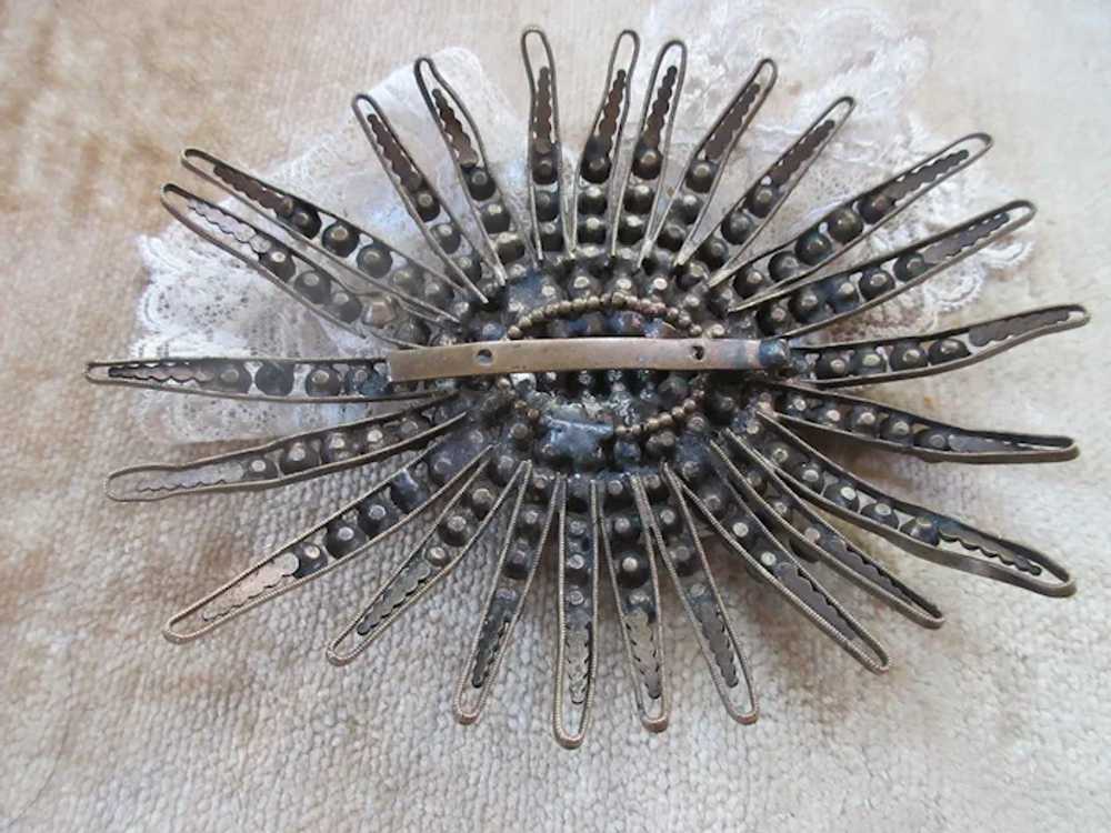 Older Vintage Paste Embellishment Circa 1930 Dres… - image 5