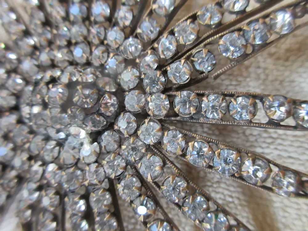 Older Vintage Paste Embellishment Circa 1930 Dres… - image 7