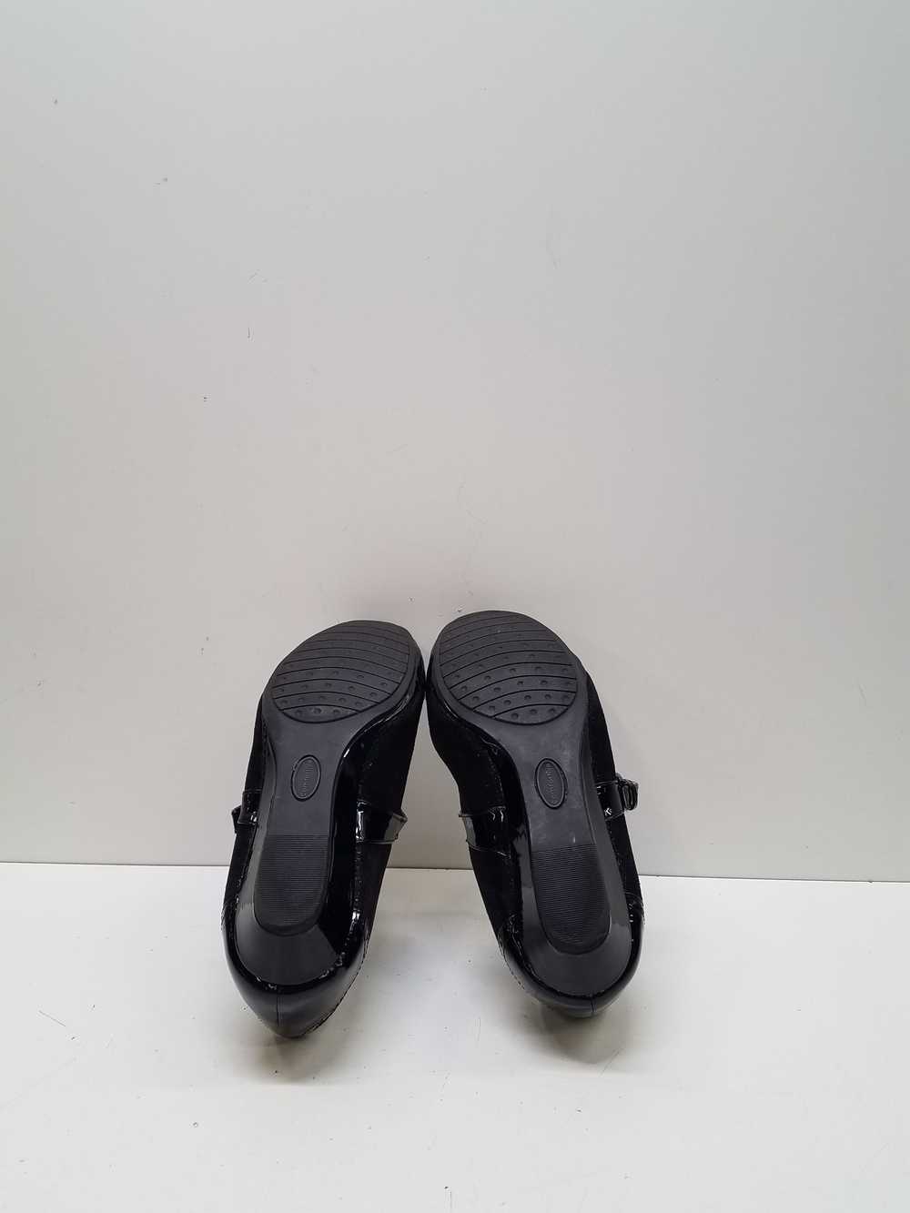 Comfortiva Women's Black Wedge Heels Size 9 - image 5