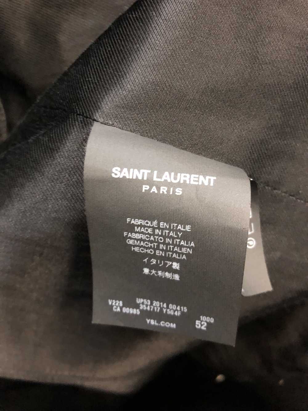 Hedi Slimane × Saint Laurent Paris Black Double B… - image 4