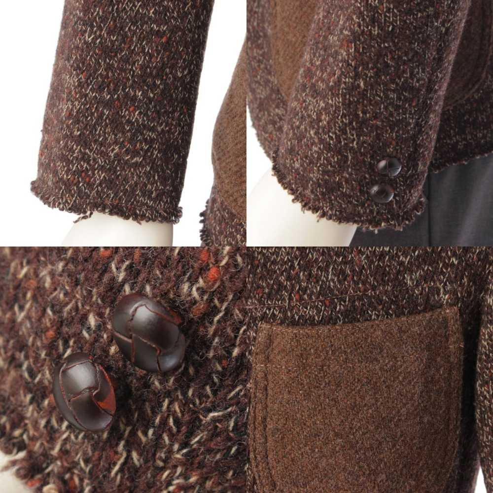 Junya Watanabe Jacket Elbow Patch Wool 3 Button P… - image 6