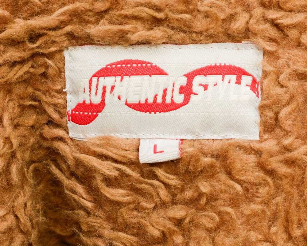 Authentic × Vintage Faux Suede Faux Fur Jacket Co… - image 9